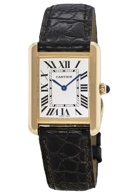 cartier tank women's watch